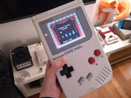Блогер сделал консоль Game Man. Это гигантский Game Boy [ВИДЕО]