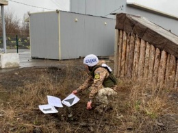 Миссия ОБСЕ за два дня выявила более двух тысяч мин на востоке Украины