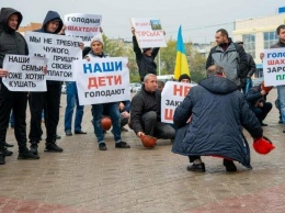 На Луганщине шахтеры начали забастовку