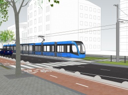 Киев сдвинул дело строительства скоростного трамвая в центр города
