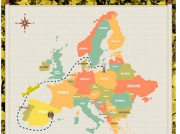 «Вильяреал» проложил путь к Гданьску на карте - с украинским Крымом, и без России