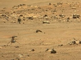 Вертолет NASA впервые перелетел на новое место на Марсе