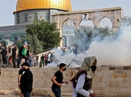 В стычках с полицией Израиля пострадали 180 палестинцев