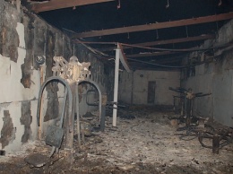 В селе Кавказ сгорел спортзал