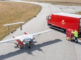Британская почта запустила постоянную доставку грузов беспилотниками