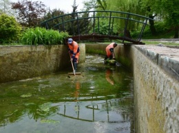 Пруды в Екатерининском саду в Симферополе наполнят чистой водой