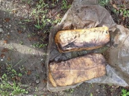 Боевики спрятали 20 кг пластида во время боев за Донецкий аэропорт (ФОТО)