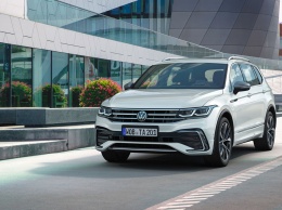 Удлиненный Volkswagen Tiguan пережил скромный рестайлинг