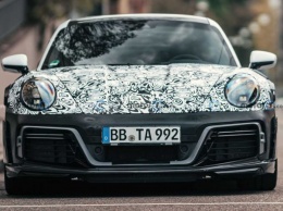 Techart GTstreet R Porsche 911 показался на шпионских снимках
