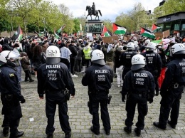 В Европе протестуют в поддержку Палестины