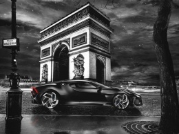 Bugatti готовит к премьере уникальный гиперкар La Voiture Noire