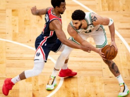 НБА: «Вашингтон» Леня проиграл «Бостону» в первом матче плей-ин турнира