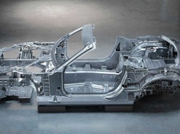 Mercedes показал «скелет» нового AMG SL