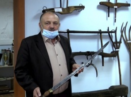 В музее Богдановской ОТГ появился уникальный экспонат - шашка Буденного