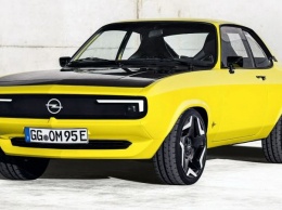 Возрожденный Opel Manta: электродвигатель и четырехступенчатая «механика»