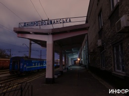Как под покровом ночи выглядит Южный вокзал в Днепре