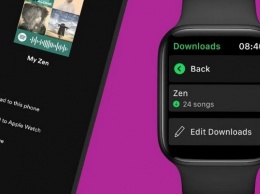 Музыку из Spotify теперь можно слушать офлайн с Apple Watch