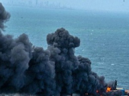 У берегов Шри-Ланки прогремел взрыв на контейнеровозе, есть пострадавшие (видео)