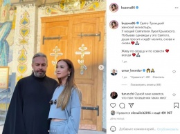 Бузову обругали в соцсетях за внешний вид на фото в крымском монастыре