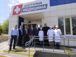 В Глееватке Криворожского района построили новую амбулаторию