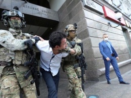 Захватчика банка в Киеве отправили на принудительное лечение