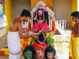 В Индии начали молиться богине COVID