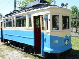 Во Львове прошла выставка ретро трамваев
