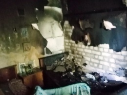 Во время пожара в херсонской многоэтажке погибли два пенсионера