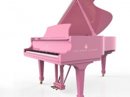 Значит, это кому-нибудь нужно: Steinway &038; Sons выпустил розовый рояль