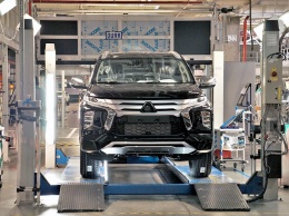 На конвейер завода в Калуге встал обновленный Mitsubishi Pajero Sport