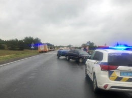 На Херсонщине столкнулись пять авто - пострадали шестеро детей