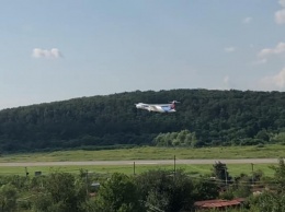 В аэропорту "Ужгород" осуществили первый за два года регулярный рейс