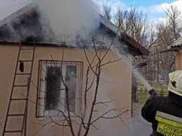 На Херсонщине неосторожность при курении привела к пожару