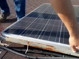 На Херсонщине украли солнечные батареи с курортного коттеджа