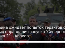 Украина ожидает попыток терактов с целью оправдания запуска "Северного потока-2" - Аваков
