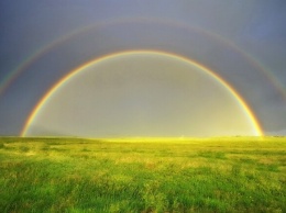 Полюбуйся: в Одессе наблюдали двойную радугу