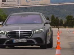 S-Class W223 не смог пройти «лосиный тест»