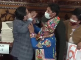 В парламенте Боливии подрались депутаты