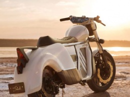 Представлен необычный электрический мотоцикл с запасом хода 480 км