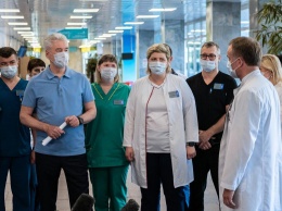 Собянин открыл ковидный стационар в городской больнице №15 имени Филатова