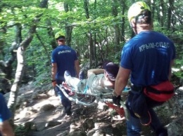 За прошедшие выходные спасатели дважды оказывали помощь туристам в горах Крыма