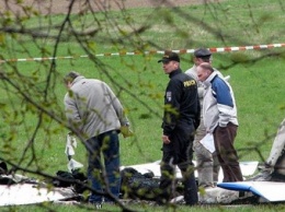 В Чехии упал учебный самолет, один погибший