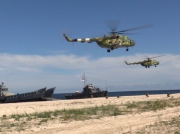 Украина при поддержке авиации высадила десант в районе Черного моря