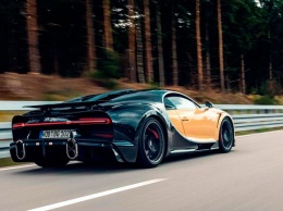 Гиперкар Bugatti разогнала новую версию Chiron до 440 км/ч во время тестов