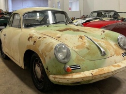 За ржавый Porsche 356B, 40 лет простоявший в сарае, выложили 45 тысяч долларов