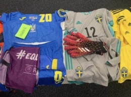 Матч со шведами футболисты сборной Украины проведут в синей форме