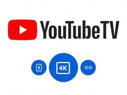 В YouTube TV появилась поддержка 4K и офлайн просмотра, пакет 4K Plus стоит дополнительные $20 в месяц