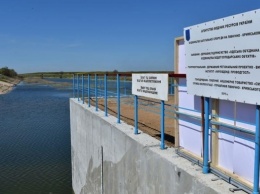 Стала известна готовность дамбы на Крымском канале