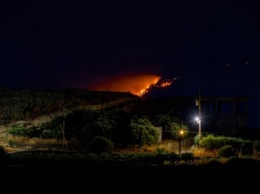 На Крите вспыхнул масштабный лесной пожар