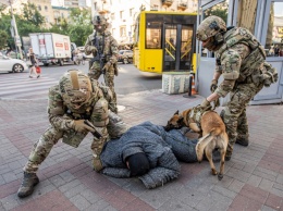 СБУ провела антитеррористические учения в центре Киева